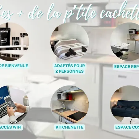 Apartment Dalikyda La P'tite Cachette Wi-fi Le Havre